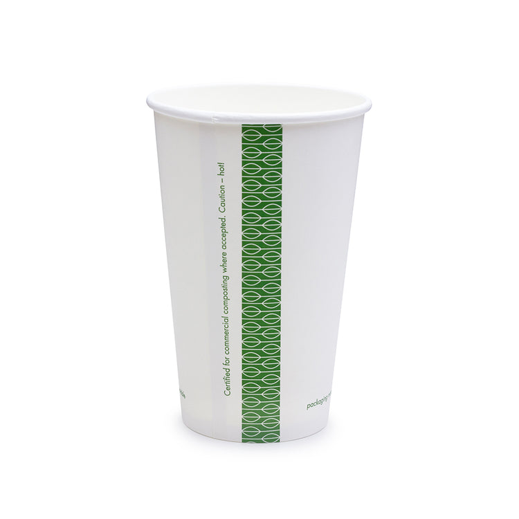 12oz (360ml) White Single Wall Coffee Cup - 79 Series