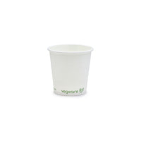 4oz (120ml) White Single Wall Coffee Cup - 62 Series