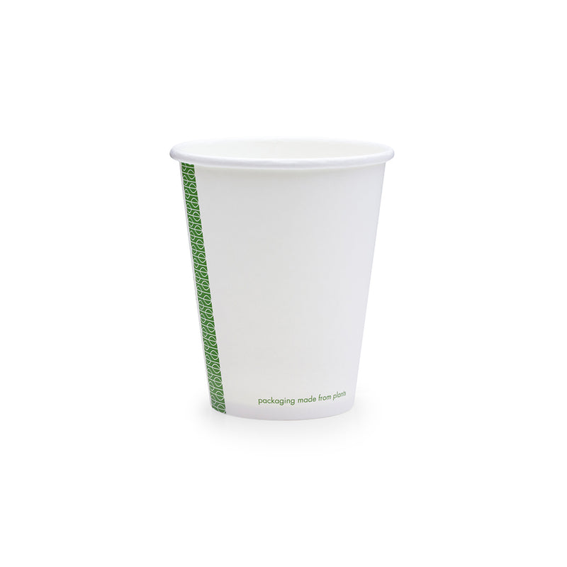 8oz (250ml) White Single Wall Coffee Cup - 79 Series