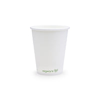 8oz (250ml) White Single Wall Coffee Cup - 79 Series