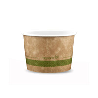 12oz (360ml) PLA-Lined Paper Bowl - Kraft - 115 Series