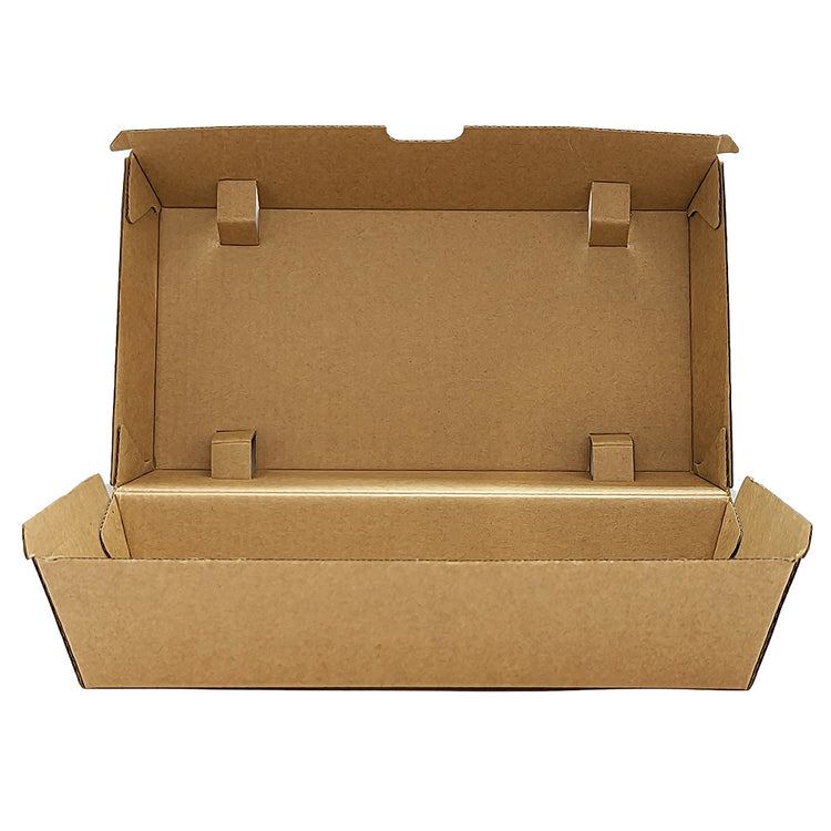 Snack Box Large - Premium Cardboard - Kraft