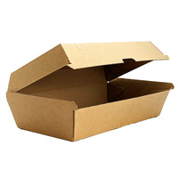 Snack Box Large - Premium Cardboard - Kraft
