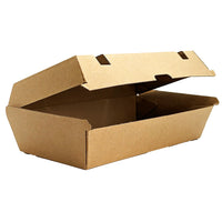 Snack Box Large - Premium Cardboard - Kraft