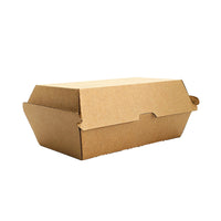 Snack Box Regular - Premium Cardboard - Kraft