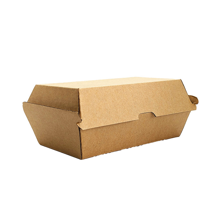 Snack Box Regular - Premium Cardboard - Kraft