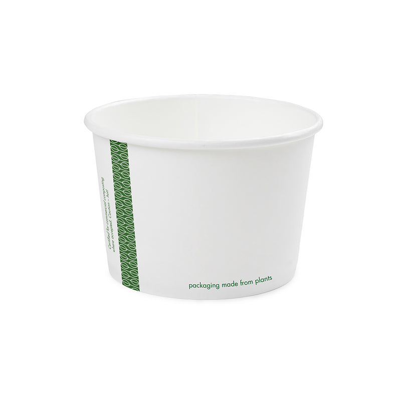 16oz (500ml) Paper Bowl - White - 115 Series