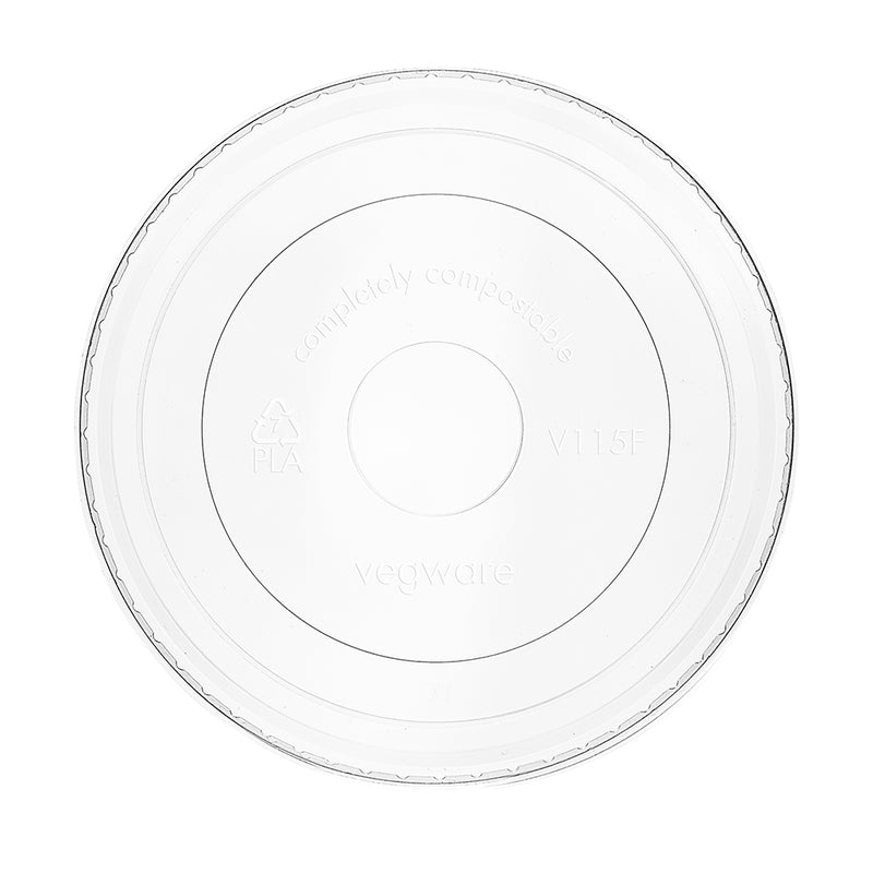 Flat PLA Cold Lid - Clear - 115 Series