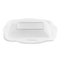 White Bagasse Hot Lid - V3 Range