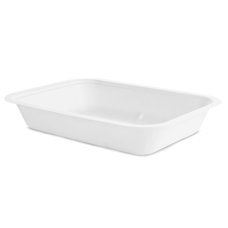 42oz (1200ml) White Bagasse Base - V5 Range