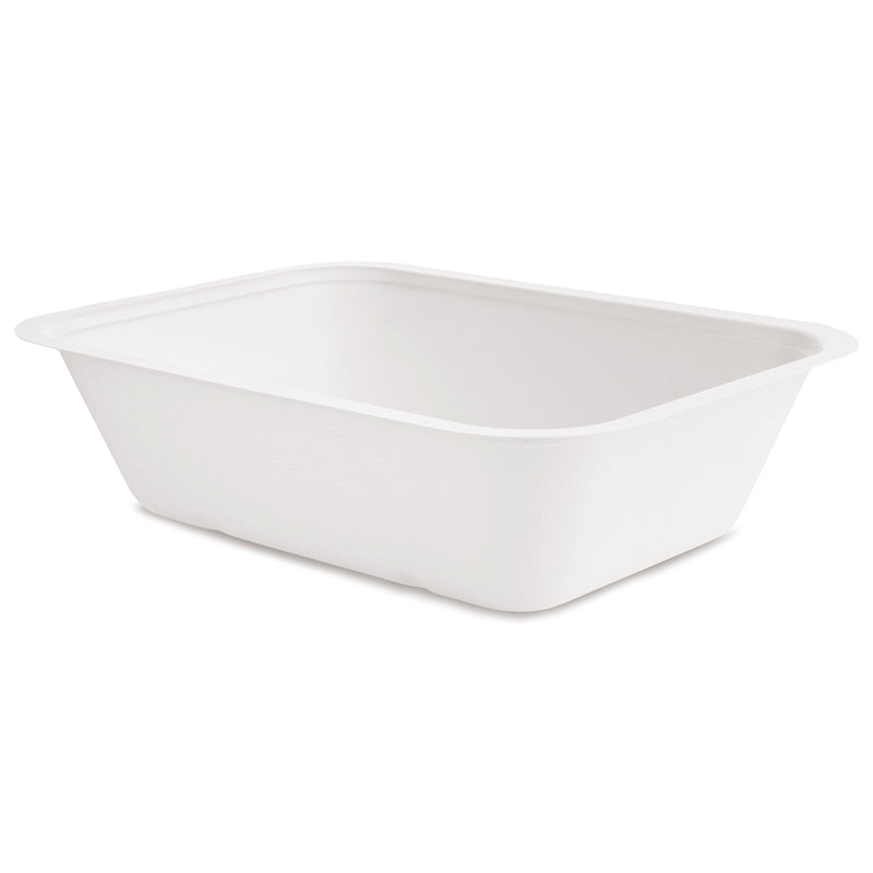 60oz (1800ml) White Bagasse Base - V5 Range