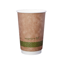 16oz (500ml) Kraft Premium Double Wall Coffee Cup - 89 series