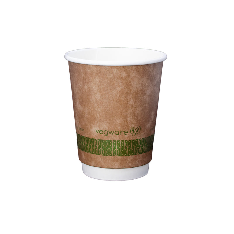 8oz (250ml) Kraft Premium Double Wall Coffee Cup - 79 series