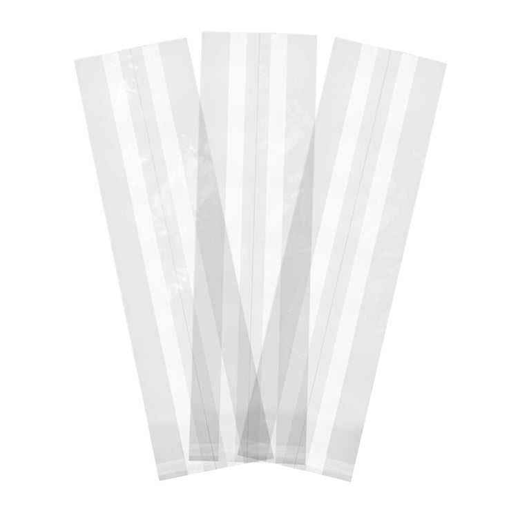Clear NatureFlex Bag with Gusset - 10 x 5 x 35cm