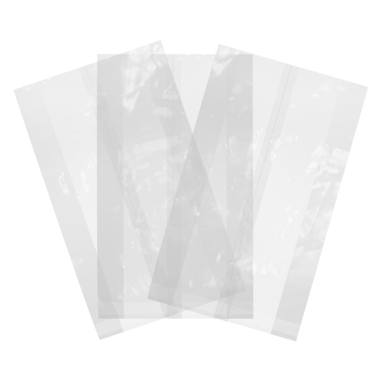 Clear NatureFlex Bag with Gusset - 24 x 5 x 15cm