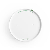 Paper Lid With Vents - White - 115 Series