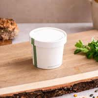 Paper Lid With Vents - White - 90 Series