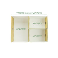 Regular Window Platter Box with Sliding Insert