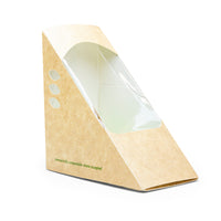 Small Eco Sandwich Wedge - 65mm - Kraft