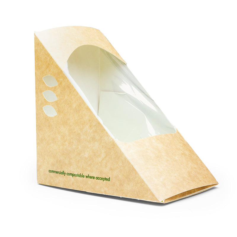 Large Eco Sandwich Wedge - 85mm - Kraft