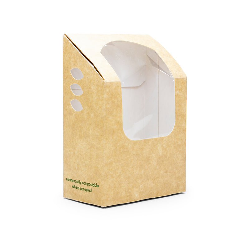 Eco Wrap Box - Kraft with Window