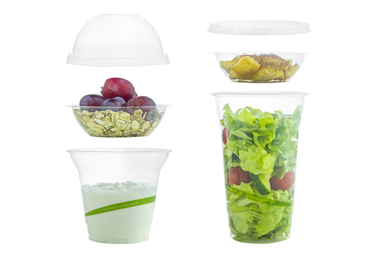 3oz (90ml) PLA Cup Insert - Clear - 96 Series