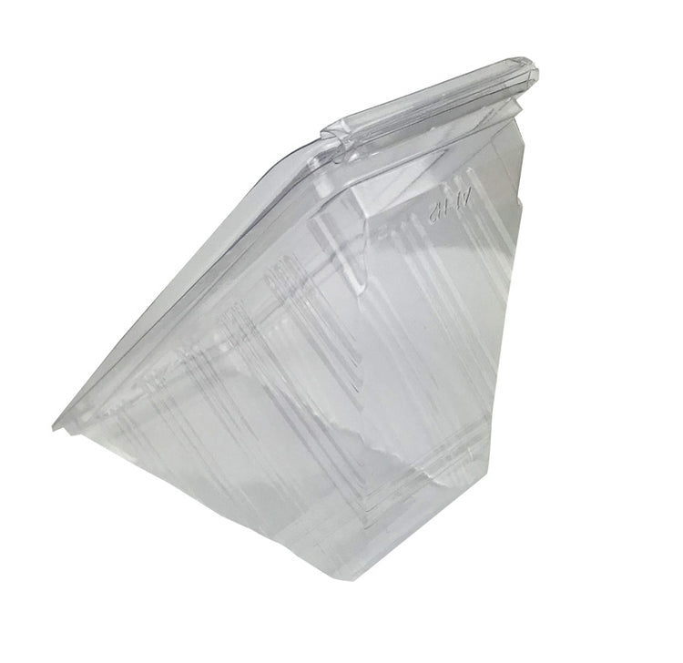 Small Eco Sandwich Clamshell - 65mm - PLA Clear