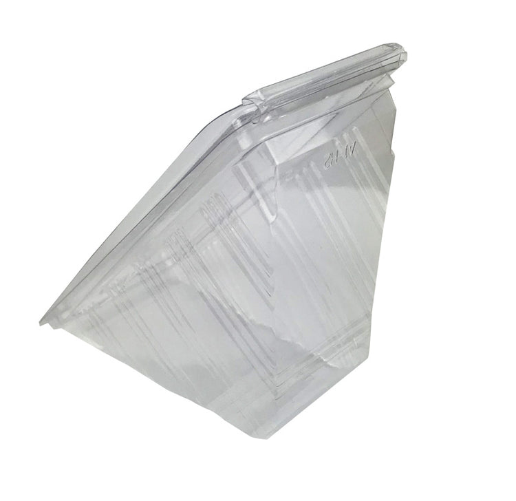 Small Eco Sandwich Clamshell - 65mm - Clear