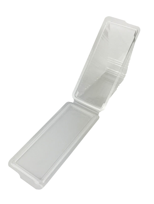 Small Eco Sandwich Clamshell - 65mm - Clear